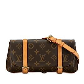 Louis Vuitton-Gürteltasche Pochette Marel Monogram Louis Vuitton-Braun