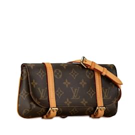 Louis Vuitton-Sac banane Pochette Marel Monogram Louis Vuitton-Marron