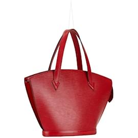 Louis Vuitton-Bolso de Hombro Saint Jacques Epi Louis Vuitton-Roja