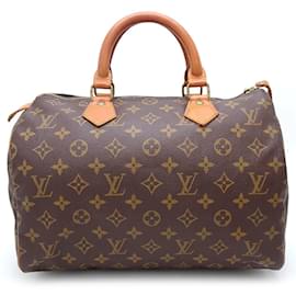 Louis Vuitton-Louis Vuitton Monogram Speedy 30 Handtasche-Braun