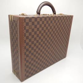 Louis Vuitton-Malette Présidentielle Damier Louis Vuitton-Damier ebène