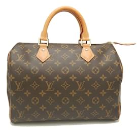 Louis Vuitton-Louis Vuitton Monogram Speedy 30 Handtasche-Braun