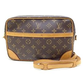 Louis Vuitton-Borsa a Spalla Trocadero 27 Monogramma Louis Vuitton-Marrone,Monogramma