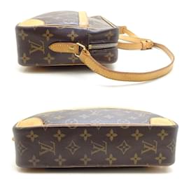 Louis Vuitton-Schultertasche Trocadero 27 Monogramm Louis Vuitton-Braun,Monogramm