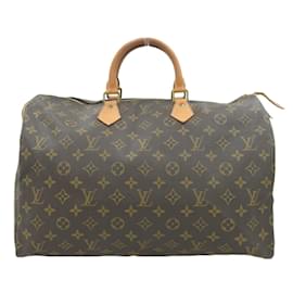 Louis Vuitton-Sac Boston Small Speedy 40 Monogram Louis Vuitton-Monogramme