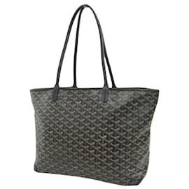 Goyard-Goyard Herringbone Artois MM Tote Bag-Braun