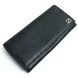 Gucci-Gucci Durian Long Wallet in Black-Black