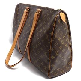 Louis Vuitton-Sac à épaule Flanery 45 de Louis Vuitton-Marron,Monogramme