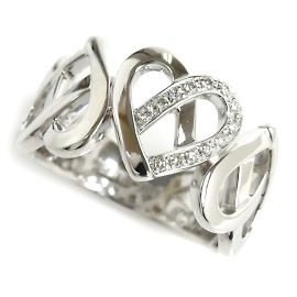 Céline Celine K18WG Weißgold Herzmotiv Diamantring Andere