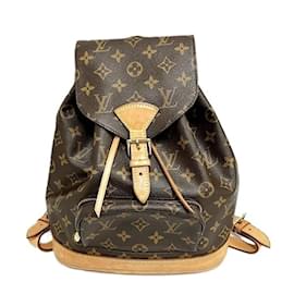 Louis Vuitton-Sac à dos Montsouris MM Monogram Louis Vuitton-Monogramme