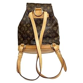 Louis Vuitton-Sac à dos Montsouris MM Monogram Louis Vuitton-Monogramme