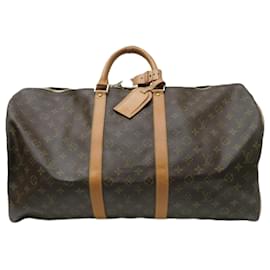 Louis Vuitton-Louis Vuitton Monogram Keepall 55-Monogramme