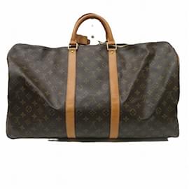 Louis Vuitton-Louis Vuitton Monogram Keepall 55-Monogramme