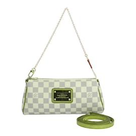 Louis Vuitton-Louis Vuitton Eva Damier Azur Shoulder Bag-White