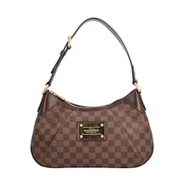 Louis Vuitton-Sac à épaule Damier Thames PM Louis Vuitton-Marron