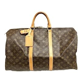 Louis Vuitton-Sac Keepall 50 Monogram Louis Vuitton-Monogramme