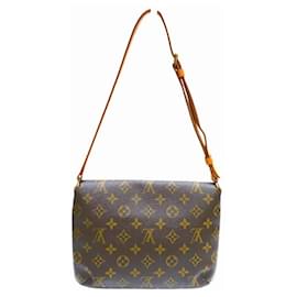 Louis Vuitton-Sac à épaule Musette Tango Monogram Louis Vuitton-Monogramme