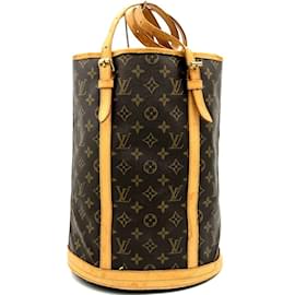 Louis Vuitton-Sac à épaule Louis Vuitton Bucket GM M42236-Marron