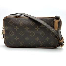 Louis Vuitton-Sac à bandoulière Pochette Marly M51828 de Louis Vuitton-Monogramme