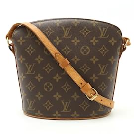 Louis Vuitton-Drouot Schultertasche Monogramm Louis Vuitton-Monogramm