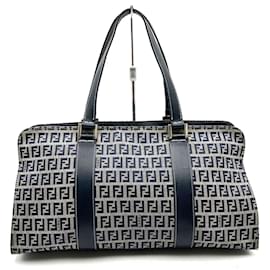 Fendi-Bolsa Fendi Zucchino-Azul marinho