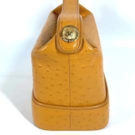 Versace-Bolsa vintage Gianni Versace-Laranja