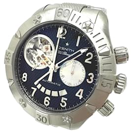 Zénith-Zenith 03.0516.4021 Open El-Primero Automatic Wristwatch-Black