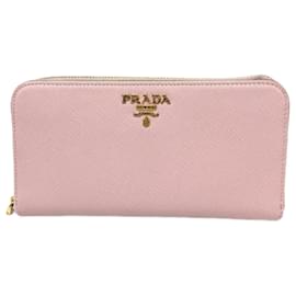 Cartera larga Prada rosa Rosa