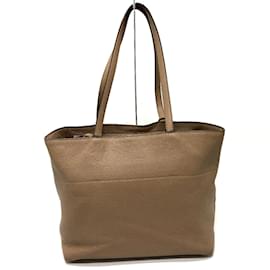 Prada-Beige Leder Tote Bag von Prada-Beige