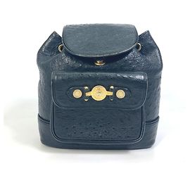 Versace Sunburst Rucksack Schwarz