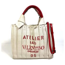 Sac à main Valentino Garavani Atelier 2WAY Beige