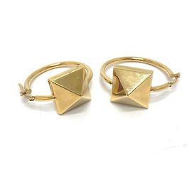 Pendientes de oro Valentino Garavani Dorado