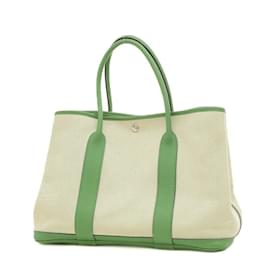 Hermès-Hermes Garden PM Handbag-Other,Cream