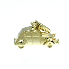 Louis Vuitton-Colar Pendente Charm Citroën Louis Vuitton-Dourado