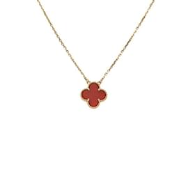 Van Cleef & Arpels-Van Cleef & Arpels Alhambra K18YG Yellow Gold Necklace-Other