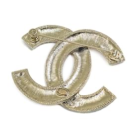 Chanel-Broche Arco-íris Coco Mark da Chanel-Azul,Dourado,Laranja,Amarelo