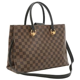 Louis Vuitton-Sac Riverside Noir Damier LV Louis Vuitton-Noir,Damier ebène