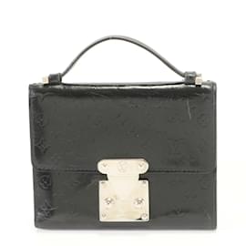 Louis Vuitton-Portefeuille Anoushka PM Monogram Glace Louis Vuitton-Noir