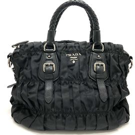 Borsa a mano nera Prada BN1792 Nero