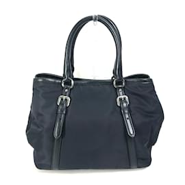 Prada-Prada BN1841 Navy Handbag-Navy blue