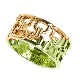 Céline-Celine 18K Yellow Gold Band Ring-Other