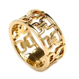 Céline-Celine 18K Yellow Gold Band Ring-Other