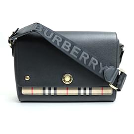 Burberry-Burberry Black Notebook Shoulder Bag-Black