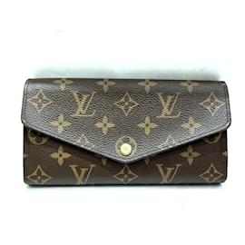 Louis Vuitton-Portefeuille Long Sarah Monogram Louis Vuitton-Monogramme