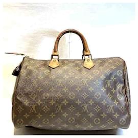 Louis Vuitton-Sac à main Louis Vuitton Monogram Speedy 35-Monogramme