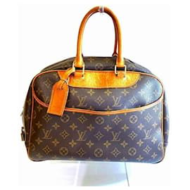 Louis Vuitton-Sac à main Deauville Monogram Louis Vuitton-Monogramme