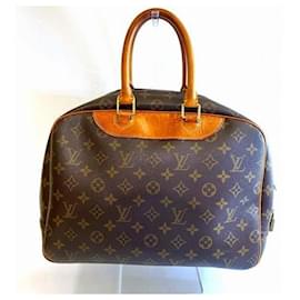 Louis Vuitton-Sac à main Deauville Monogram Louis Vuitton-Monogramme