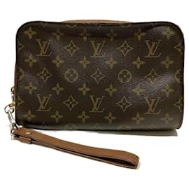 Louis Vuitton-Pochette Orsay Monogram Louis Vuitton-Marron,Monogramme