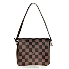 Louis Vuitton-Sac à main de maquillage Louis Vuitton Damier Truth-Marron