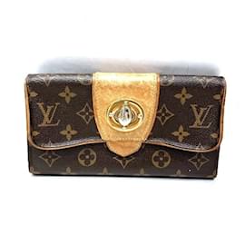 Louis Vuitton-Portefeuille bi-fold Louis Vuitton Monogram Boetie-Marron